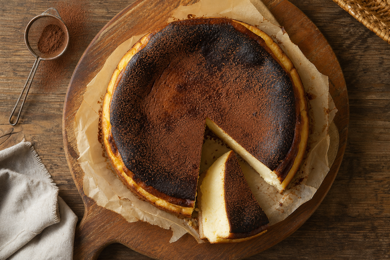 Torta vasca sin frutos secos: la respuesta que te debía para las alergias
