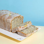 Queque vegano de limón-amapola