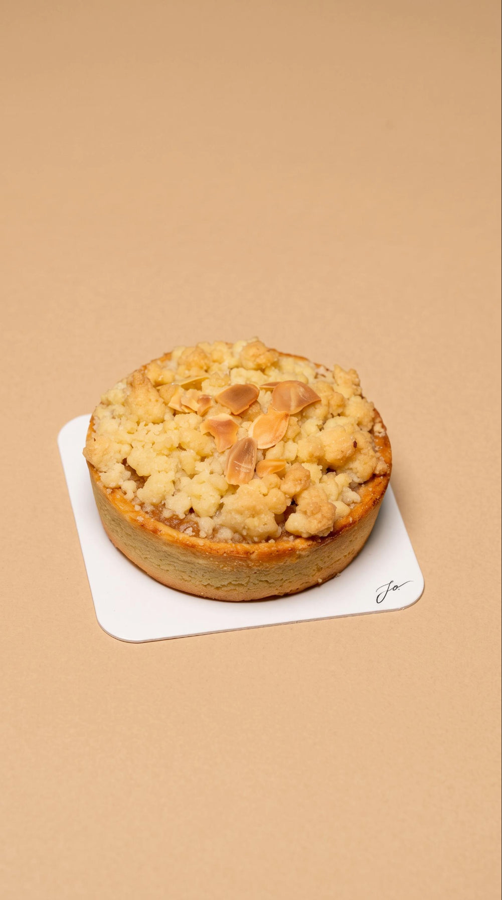 Kuchen de manzana individual