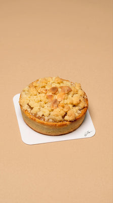 Kuchen de manzana individual