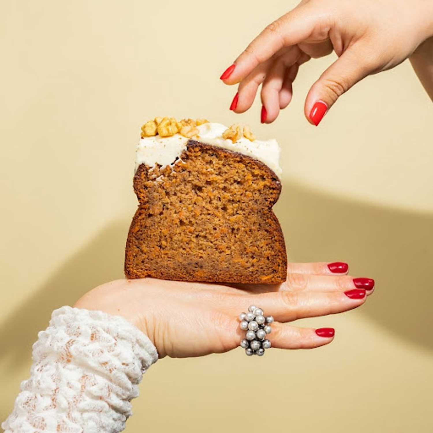 Queque carrot cake sin azúcar