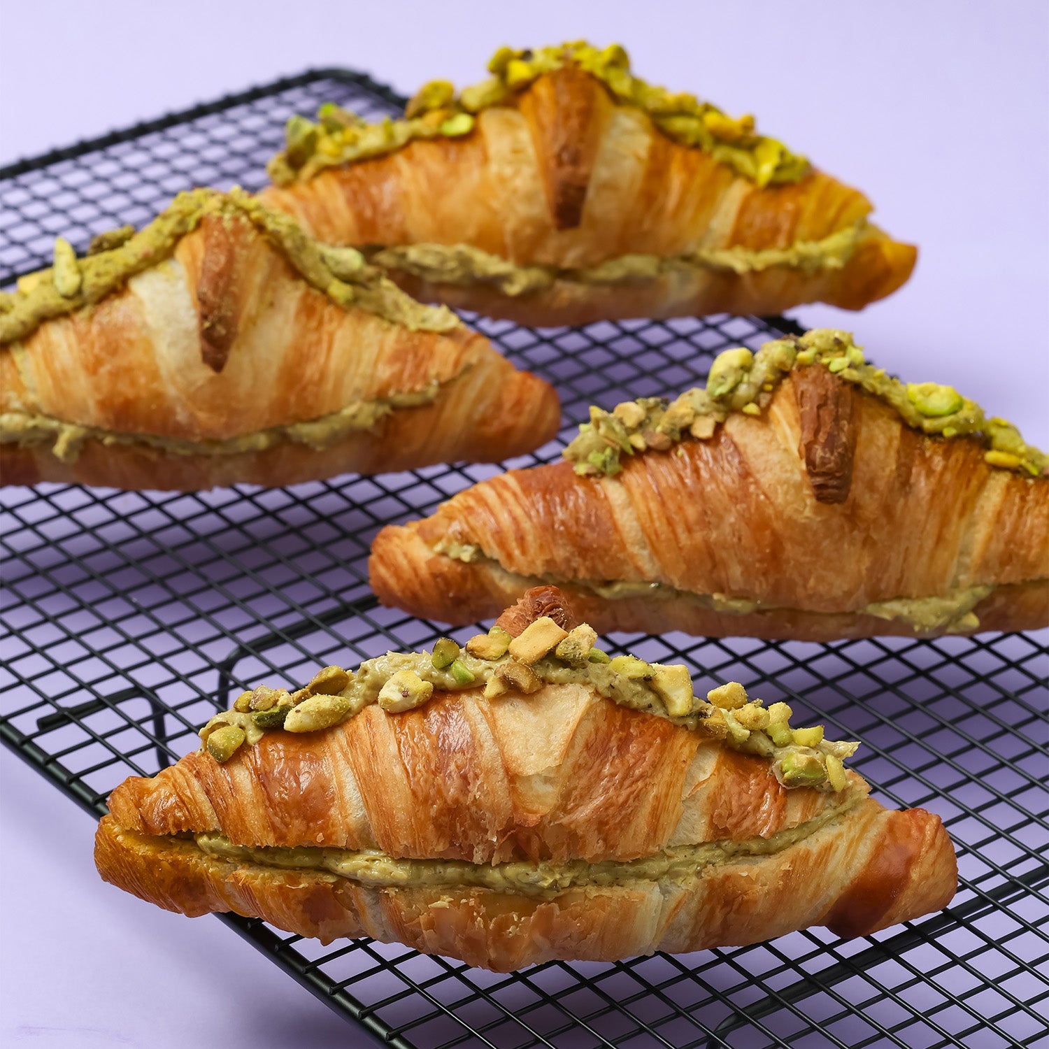 Croissant nutella frutilla